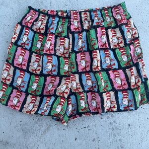 Vintage cat in the hat boxer shorts
